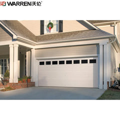 WDMA 10'x10' Roll Up Door Frosted Garage Door Cost See Through Roll Up Doors Garage Steel Insulated