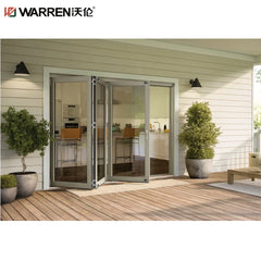 Warren 32 Inch Bifold Door Used Patio Door Folding 22 Inch Bifold Door Glass Aluminum Exterior Patio