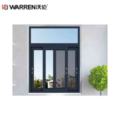 WDMA 3 Sliding Window Glass French Window Sliding Aluminium Sliding Windows With Grill