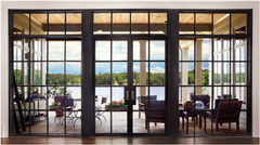 WDMA Thermal Break Steel Triple Tempered Glass Steel Windowandoors