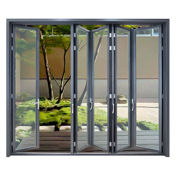 144*90 folding door Thermal break factory sale exterior folding doors