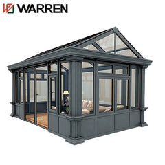 Aluminum frame villa roof glass sunroom