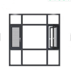 WDMA Hurricane impact aluminium profile slide windows and doors designs