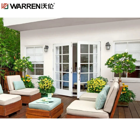 Warren 56x80 French Doors - Exterior 2 Panel Doors French 30x79 Interior Door Double Aluminum