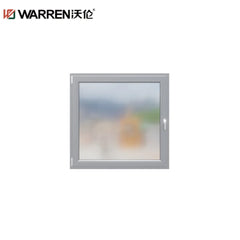 12x36 Picture Aluminium Low E Black Impact Window For Home