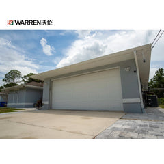 16x7 complete garage door with windows for sale in stock