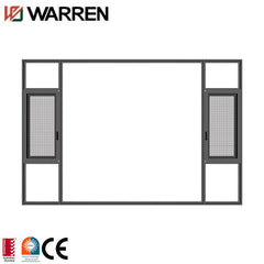 Aluminium california gridless narrow casement windows