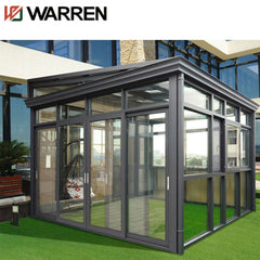 wholesale aluminum portable sun room glass house outdoor veranda sunroom