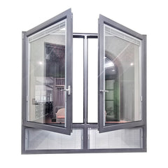 WDMA AS2047 aluminum double pane window aluminum bay  window