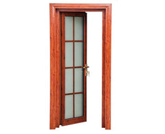 Interior Fiberglass Door Styles Aluminum Frame Frosted Glass Bathroom Toilet Door Nigeria