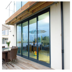 AS2047 Standard Residential Outdoor Double Glazed Glass American 96x80 Sliding Patio Door Wholesale