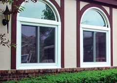 China WDMA Window European Double glass windows double pane aluminum Sliding window