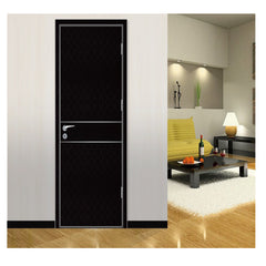 China WDMA Luxurious Decorative PVC Plastic Aluminium Alloy Fiberglass MDF Interior Door For Sale Nigeria Egypt South Africa