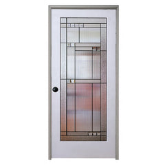 WDMA Window European Style Interior Door Designs Aluminium  Bathroom Toilet Glass Swing Doors