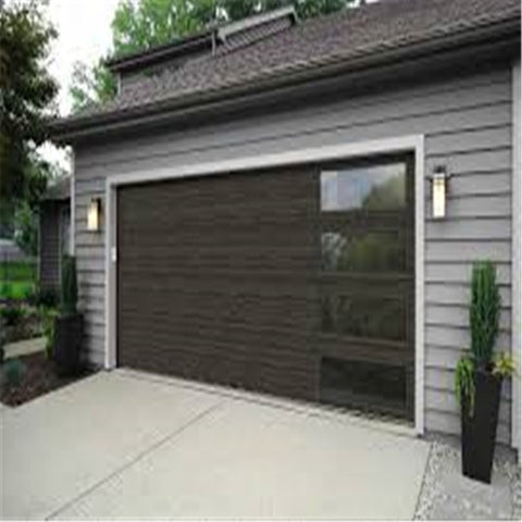 China WDMA insulated see through aluminum roll up glass garage door