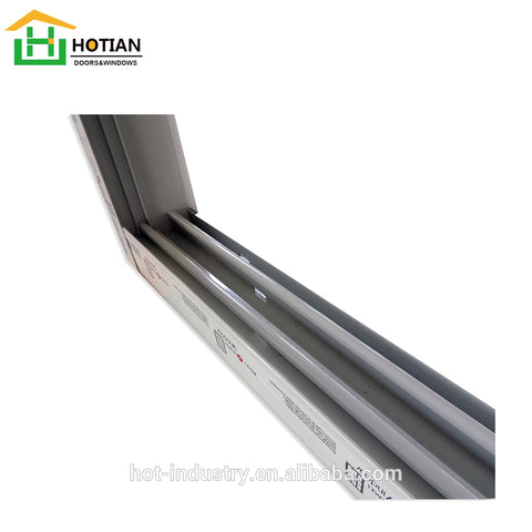 HOTIAN Aluminum window frame details aluminum window extrusion profile aluminum window door