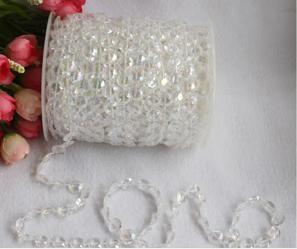 High Quality Best Price Plastic Acrylic Beaded Garland Beaded Door Screen For Doorways on China WDMA