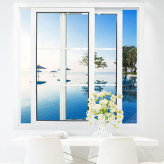 upvc/ pvc/ plastic glass sliding window and door