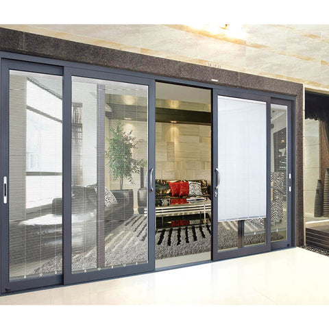 WDMA accordion screen sliding door for home