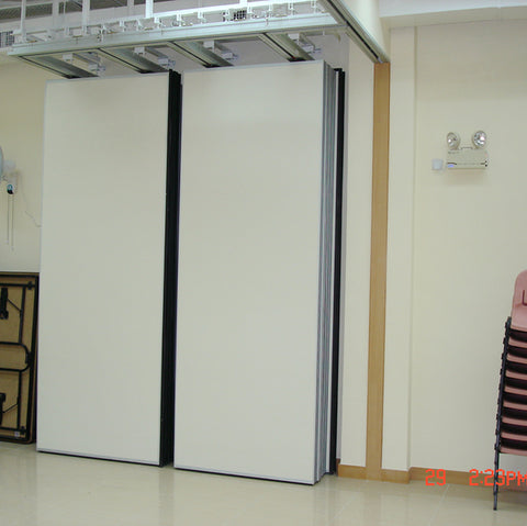 Good Quality Design Decorative Movable Partition Wall Sliding Doors for Art Gallery/Dance Studio on China WDMA