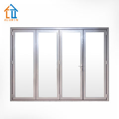 Fancy Design Low Price aluminum Door Design good Quality Factory Supply Bi Folding Glass Door Folding Door Bifold on China WDMA