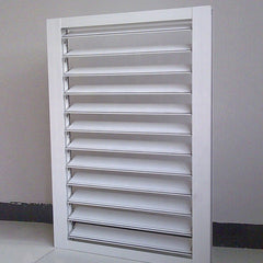 China WDMA Customized shutter window/ aluminum shutter/ glass louvre window