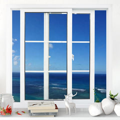 upvc/ pvc/ plastic glass sliding window and door