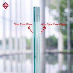 CUSTOMIZED MANUFACTURER PRICE SLIDING DOOR TEMPERABLE CLEAR FLOAT GLASS PANEL on China WDMA