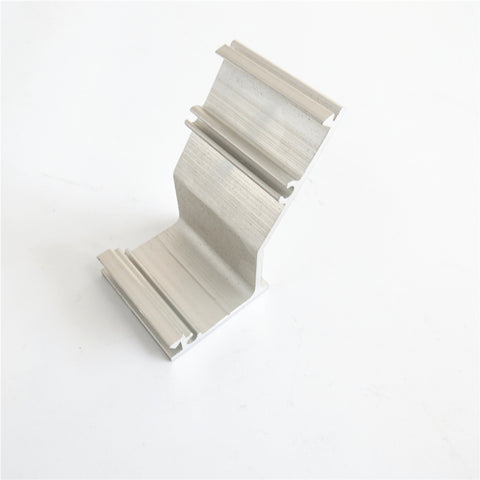 OEM design Aluminum louver clip,Multiple section Aluminum profile for louver installation on China WDMA