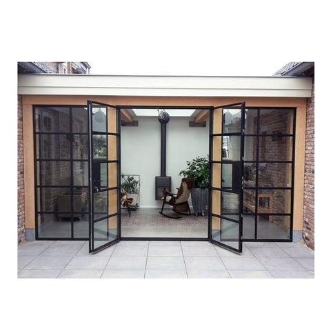 China WDMA French Entrance Door Aluminium French Door Wholesale Half French Door