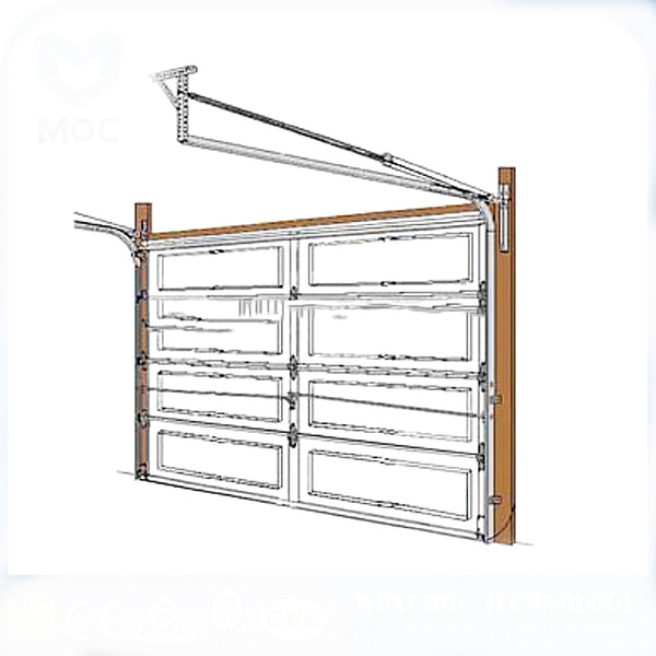 Aluminum wind resistant good quality bullet proof vertical rolling shutter garage door on China WDMA