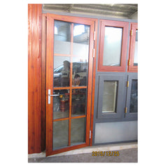 Modern luxury aluminium profile used exterior french doors for sale on China WDMA