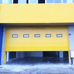 China supplier overhead industrial door cheap garage doors automatic warehouse sectional door on China WDMA on China WDMA