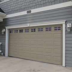 China WDMA Wholesale sliding solid wood garage door for residential