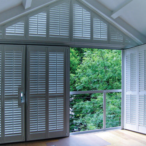 shutters for window made of solid wood or plastic on China WDMA