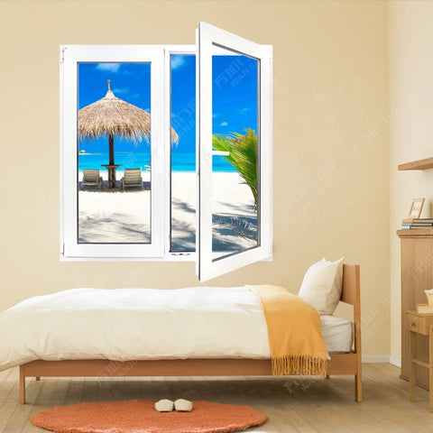 cheap upvc/ pvc/ plastic glass casement/ swing window price philippines