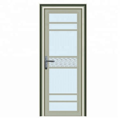 Top aluminum sliding design drawing room internal door with glass on China WDMA