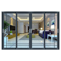 WDMA cheap price fire rated aluminum sliding doors