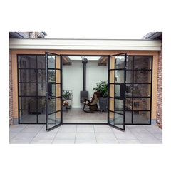 China WDMA Lite French Door Aluminum CE Certification European Style Double French Door