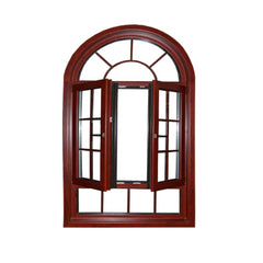 WDMA New Design Thermal Break Aluminum Casement Window Double Tempered Glass