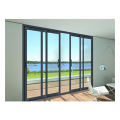 WDMA Sound insulation large glass sliding door interior