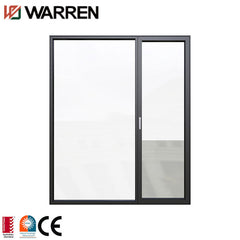 Aluminum thermal break shutter internal casement window