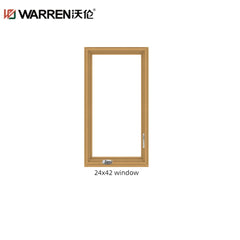 24x54 Window Aluminum Double Glazed Windows Glass Window With Aluminium Frame