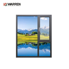 Factory Wholesale White Frame Aluminium Folding Casement Window  Aluminium Window Frame Colours