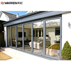 WDMA 144x96 Bifold Patio Door Folding Patio Doors 96x80 Vertical Accordion Doors Bifold Glass