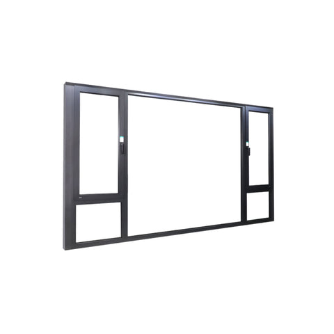 WDMA Aluminum fixed frame window with double glaze