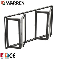 WDMA Bifolding Windows Vertical Folding Window Folding Window Aluminium Glass Exterior