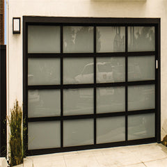 China WDMA China manufacturer automatic large auto  motorized bifold sectional garage door