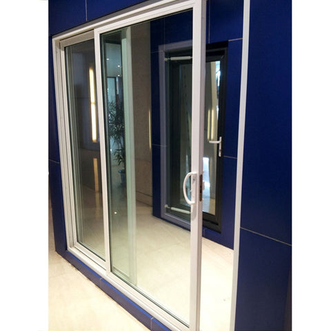 WDMA Customized High Quality Soundproof Huge Tempered Glass Sliding UPVC Windows Used For Hotel