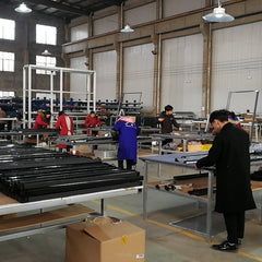 Hansi aluminium window frame with roller mosquito insect screen on China WDMA